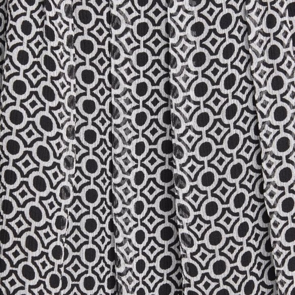 NWT $378 Joie Andora Geo Print Silk Chiffon Dress - Picture 7 of 7